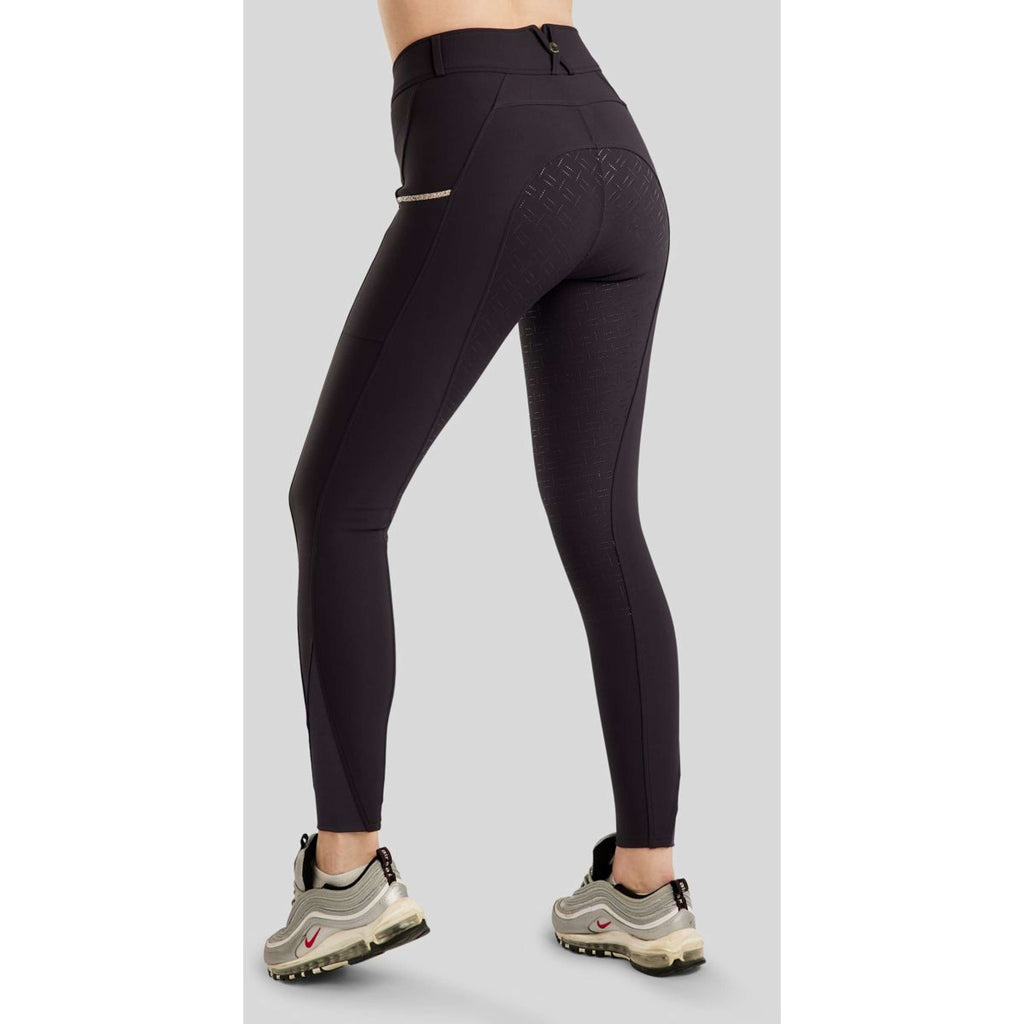 Montar Reithose MoLila Champagne Crystals Full Grip Navy