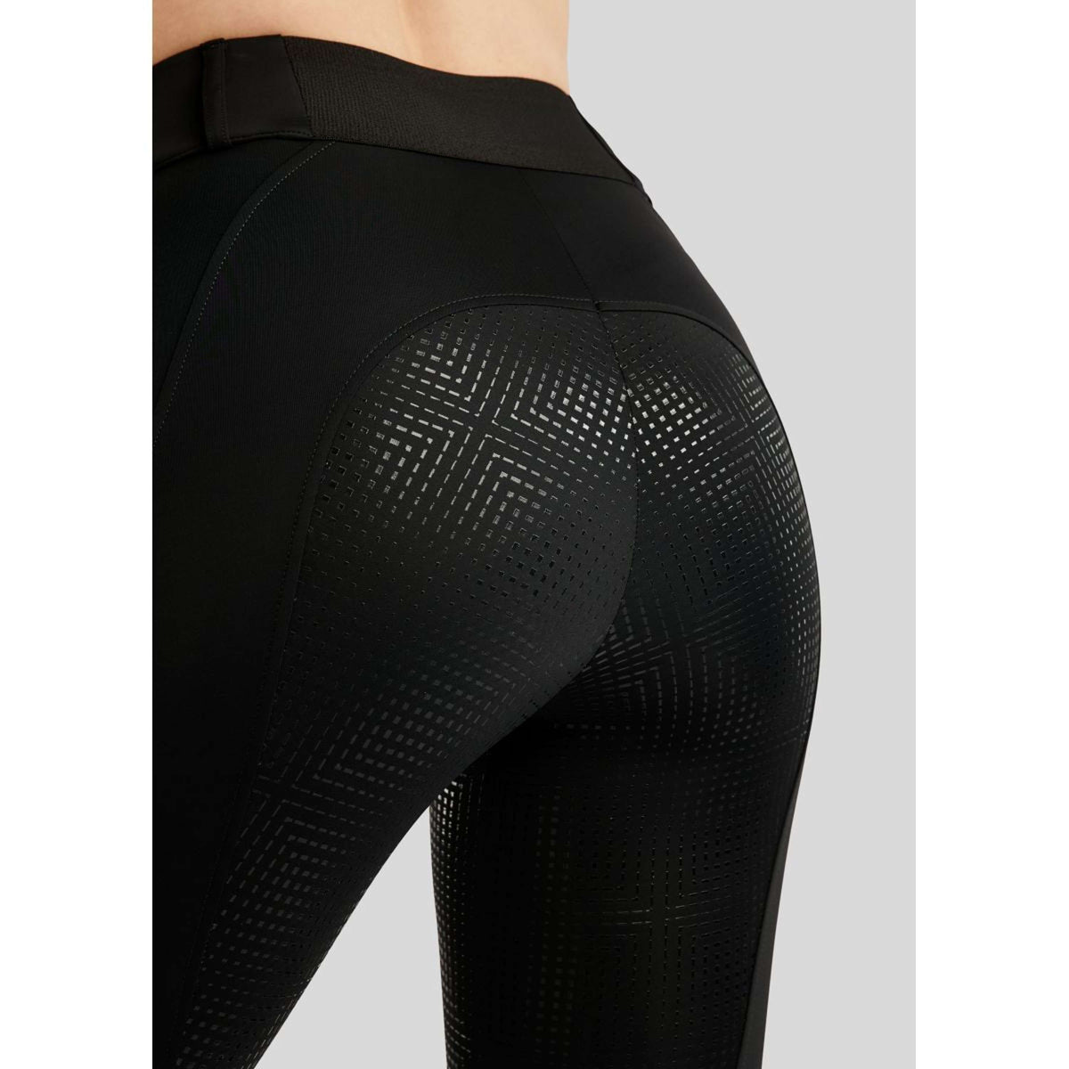 Montar Reitleggings MoZike Refined Full Grip Schwarz