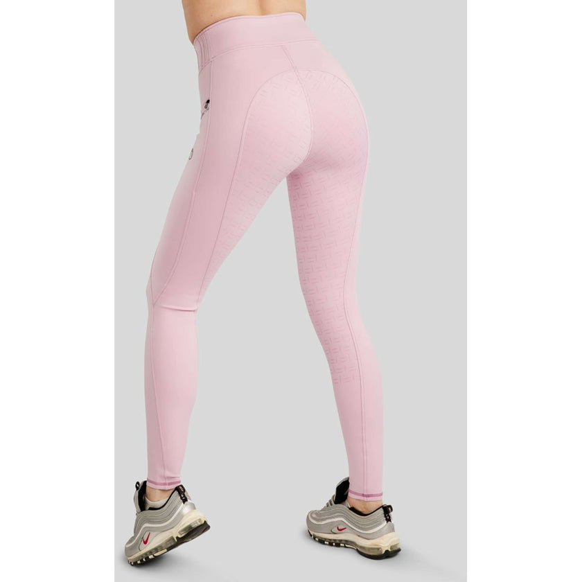 Montar Reitleggings MoPearl Pintuck Full Grip Candy Pink Montar Reitleggings MoPearl Pintuck Full Grip Candy Pink