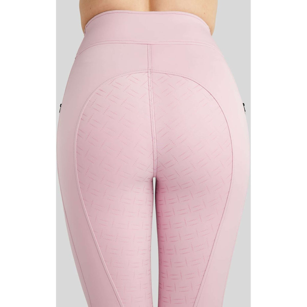 Montar Reitleggings MoPearl Pintuck Full Grip Candy Pink