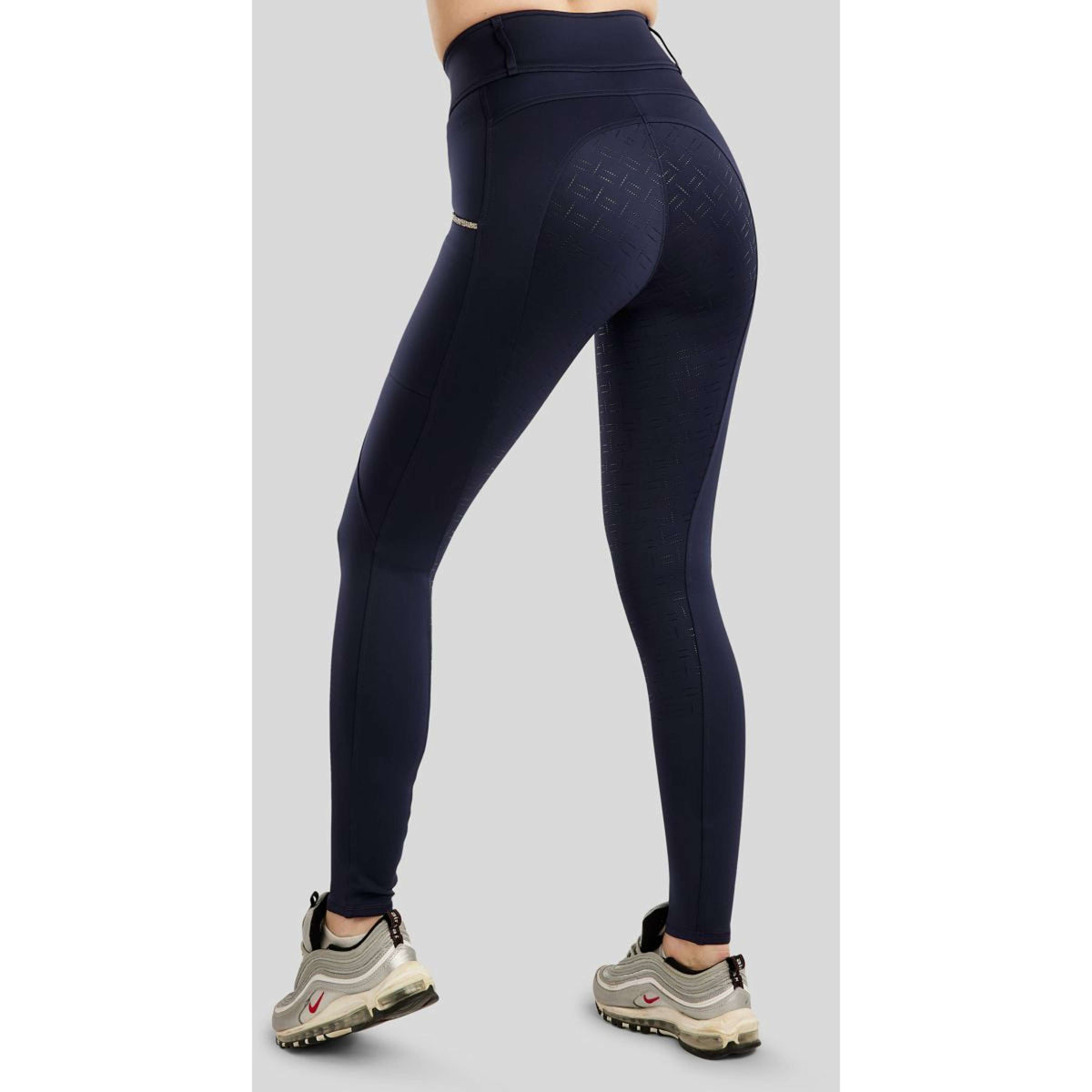 Montar Reitleggings MoLila Champagne Crystals Full Grip Navy