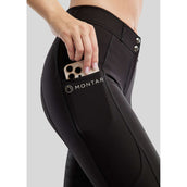 Montar Reithose MoPhilipa Full Grip Schwarz