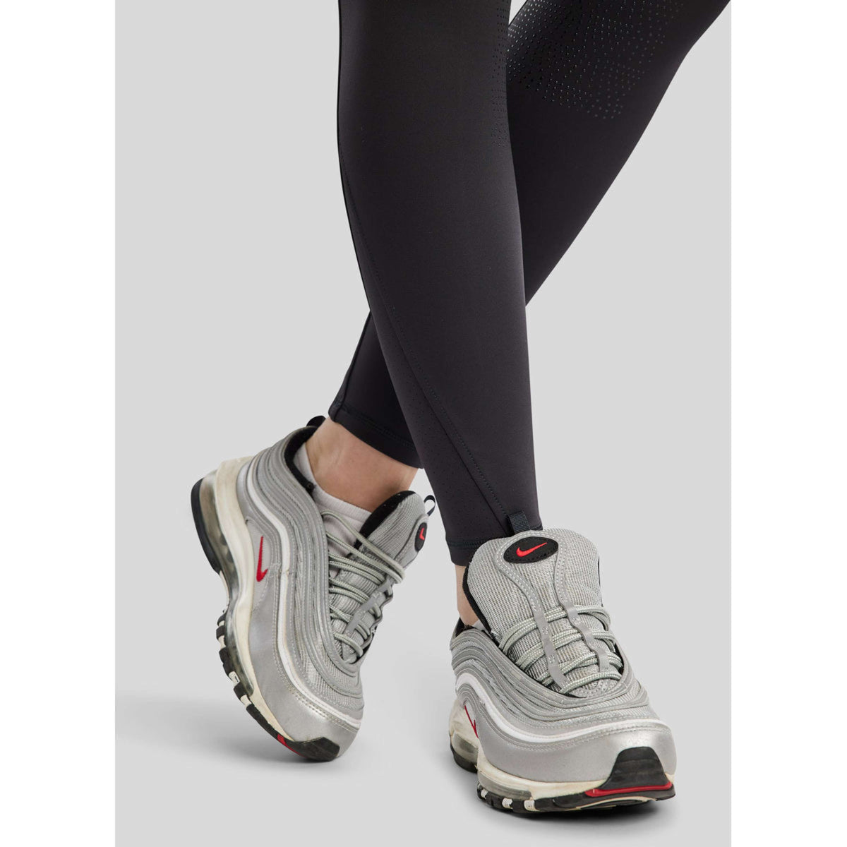 Montar Reitleggings MoTilley Full Grip Schwarz