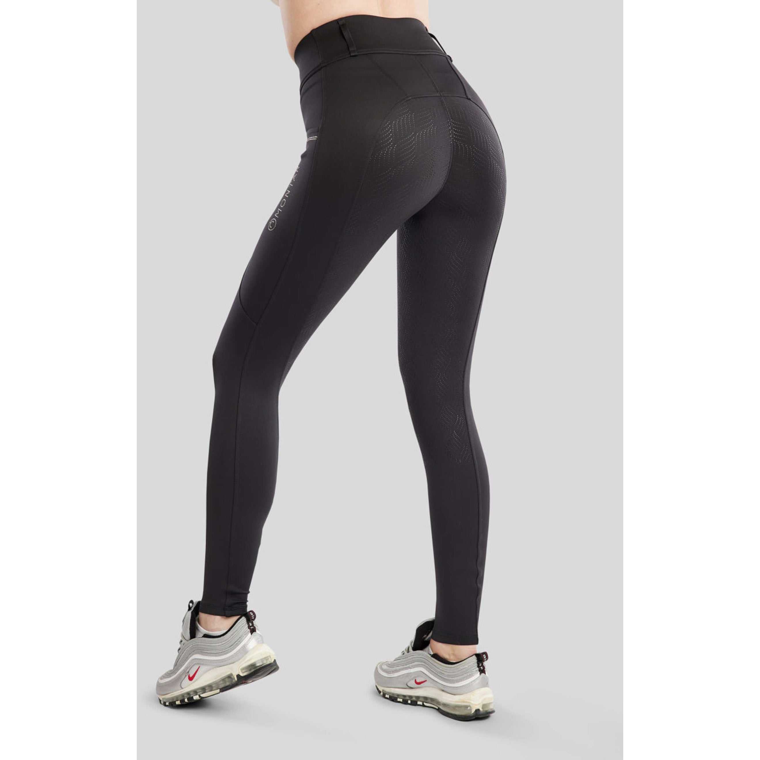 Montar Reitleggings MOEverlisa Full Grip Schwarz Montar Reitleggings MOEverlisa Full Grip Schwarz