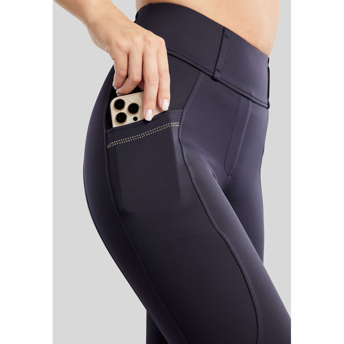 Montar Reitleggings MOEverlisa Full Grip Navy