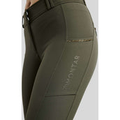 Montar Reithose MoVeronica Golden Quartz Full Grip Forest Green