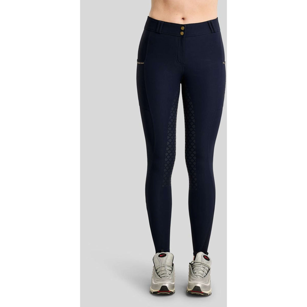 Montar Reithose MoVeronica Golden Quartz Full Grip Navy