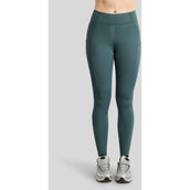 Montar Thermo-Reitleggings MoVeronica Golden Quartz Full Grip Dark Slate
