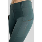 Montar Thermo-Reitleggings MoVeronica Golden Quartz Full Grip Dark Slate
