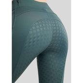 Montar Thermo-Reitleggings MoVeronica Golden Quartz Full Grip Dark Slate
