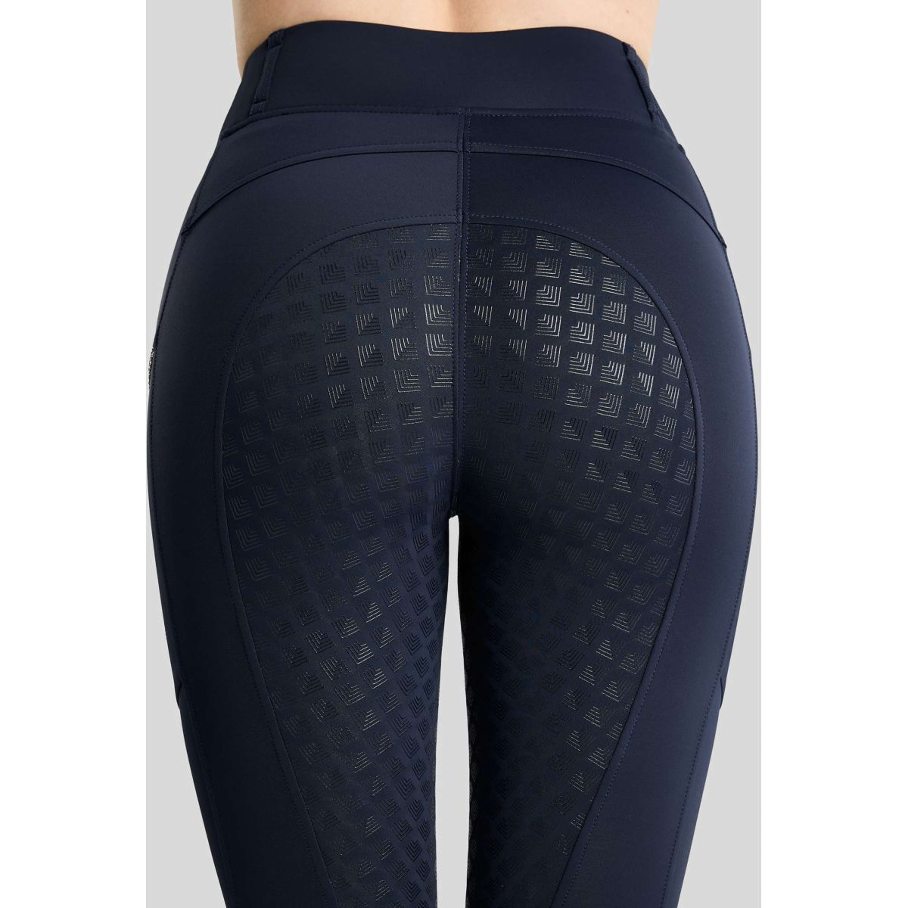 Montar Thermo-Reitleggings MoVeronica Golden Quartz Full Grip Navy