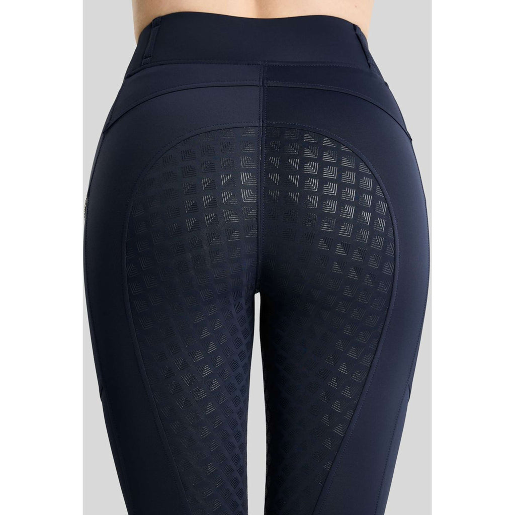 Montar Thermo-Reitleggings MoVeronica Golden Quartz Full Grip Navy