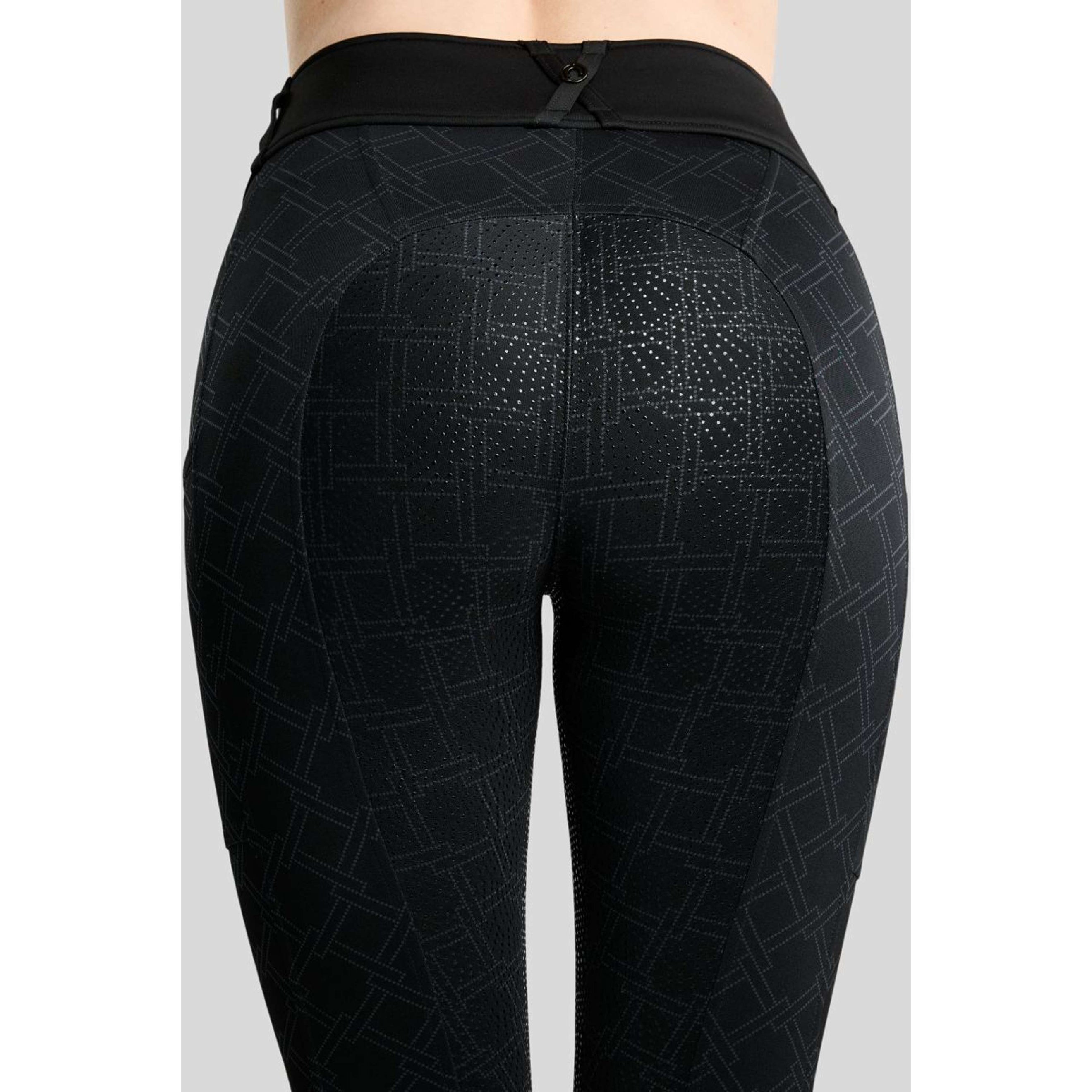Montar Thermo-Reitleggings MoLeia Lumber Check All Over Printed Full Grip Schwarz Montar Thermo-Reitleggings MoLeia Lumber Check All Over Printed Full Grip Schwarz