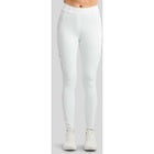 Montar Reitleggings MoWilma Hybrid Pintucks Golden Quartz Crystals Full Grip Weiß
