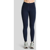 Montar Reitleggings MoWilma Hybrid Pintucks Golden Quartz Crystals Full Grip Navy