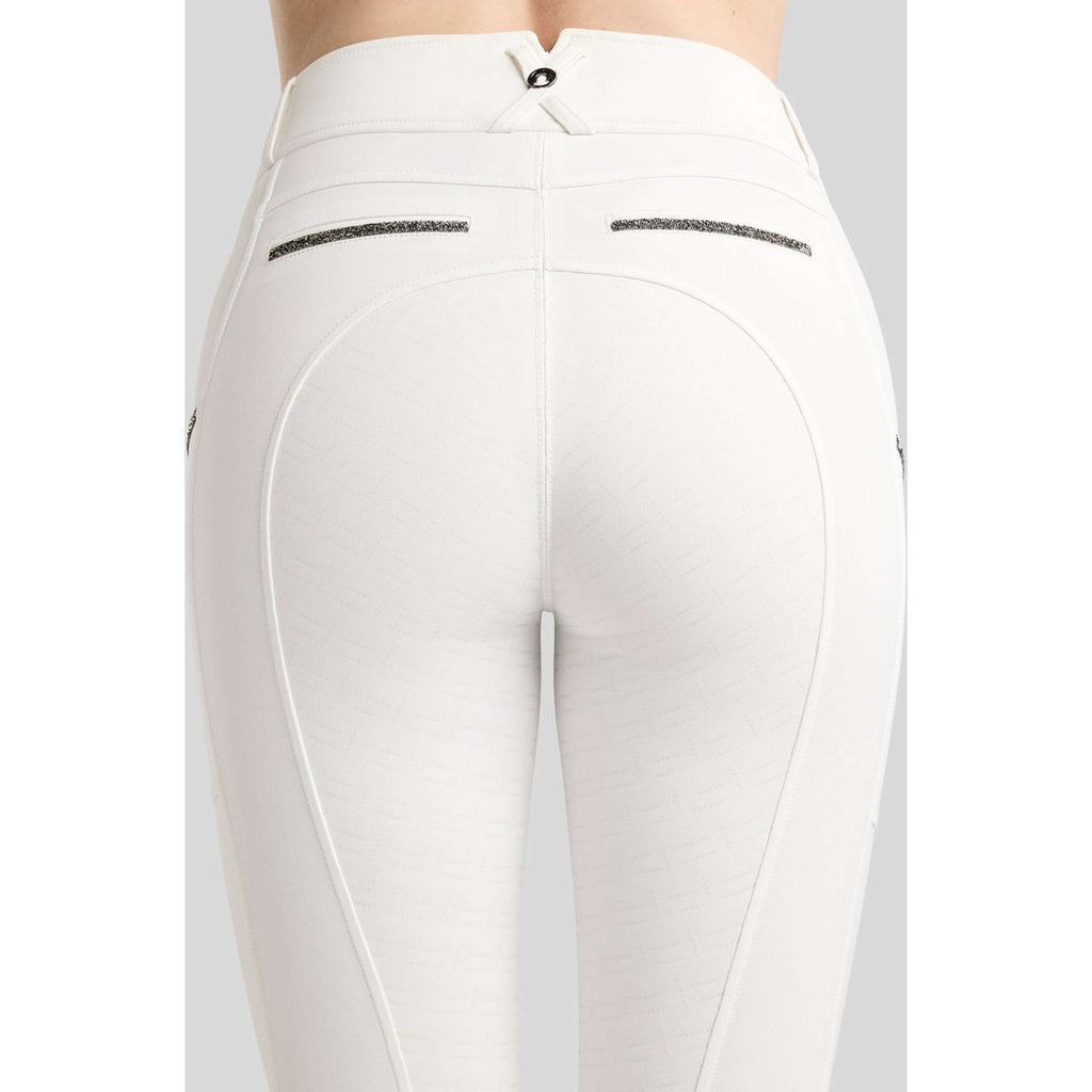 Montar Reithose MoMaisy Full Grip Weiß