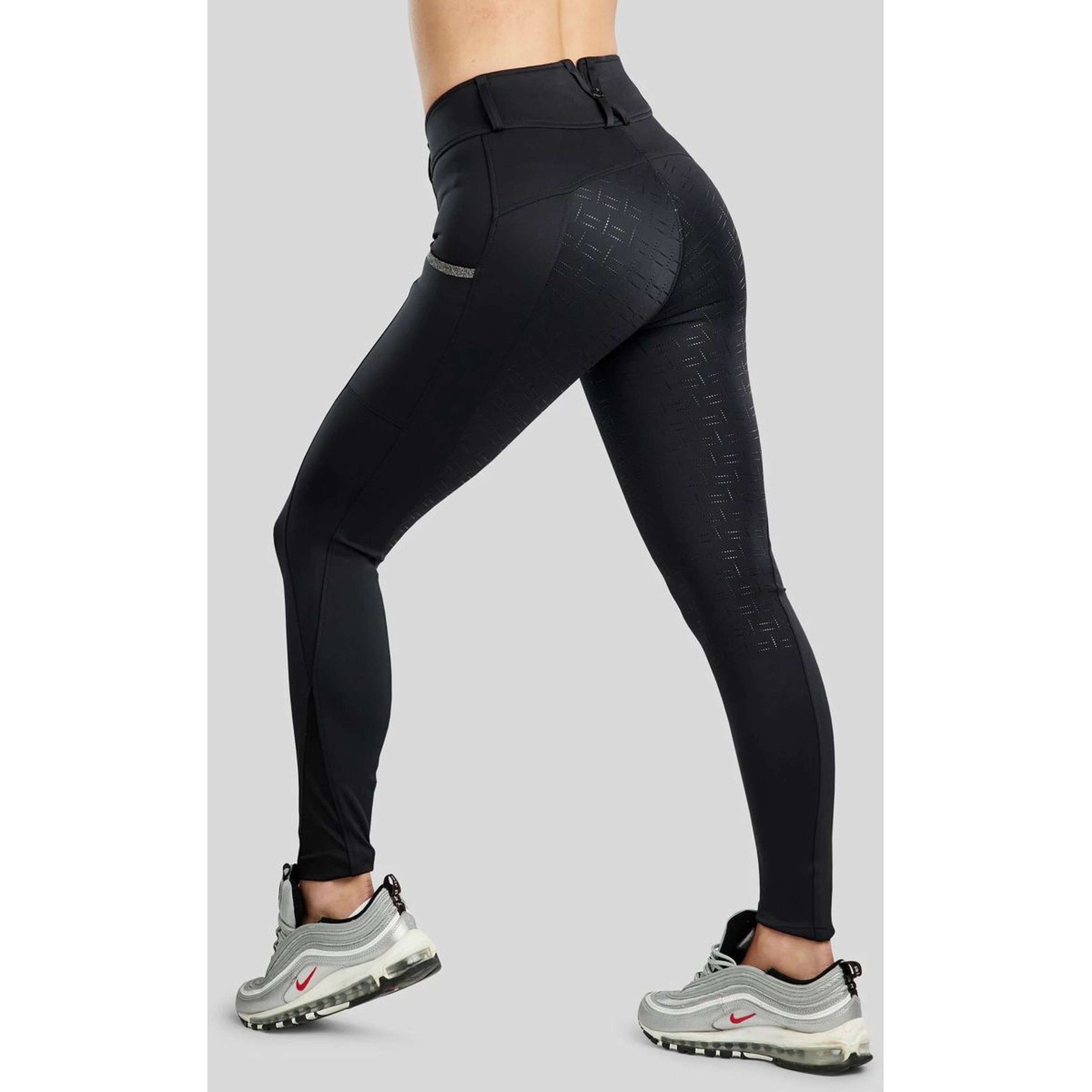 Montar Reitleggings MoGloria Full Grip Schwarz Montar Reitleggings MoGloria Full Grip Schwarz