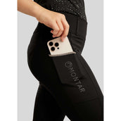 Montar Reitleggings MoLila Champagne Crystals Junior Schwarz