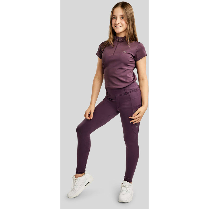 Montar Reitleggings MOEverlisa Kids Full Grip Fig Montar Reitleggings MOEverlisa Kids Full Grip Fig