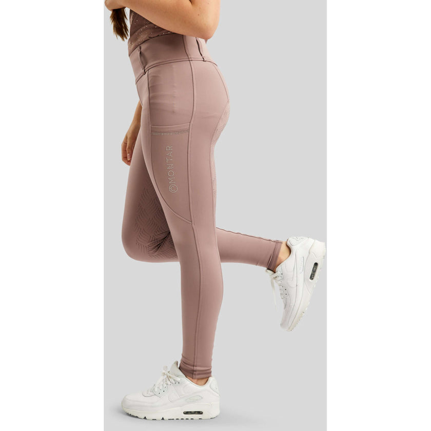 Montar Reitleggings MOEverlisa Kids Full Grip Blush