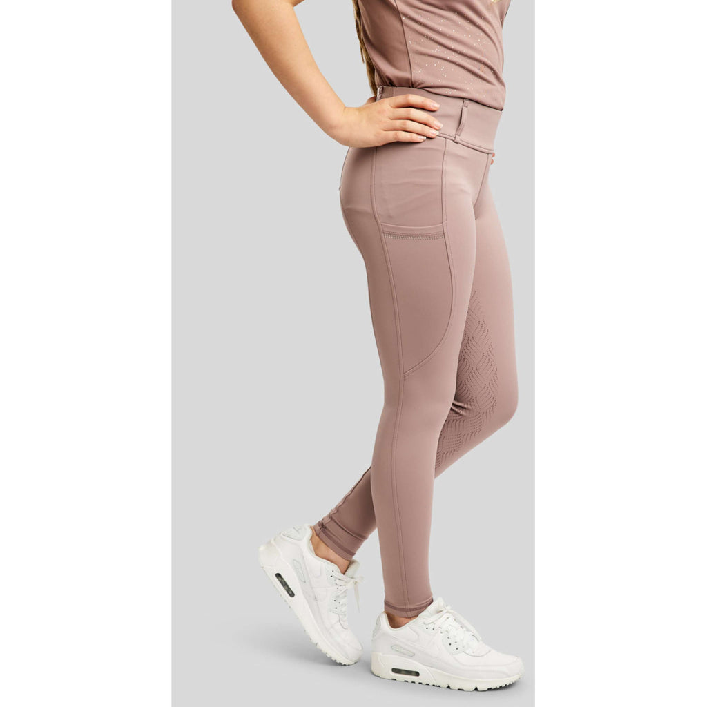 Montar Reitleggings MOEverlisa Kids Full Grip Blush