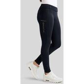Montar Reitleggings MoEverline Hybrid Golden Quartz Crystals Kids Full Grip Navy