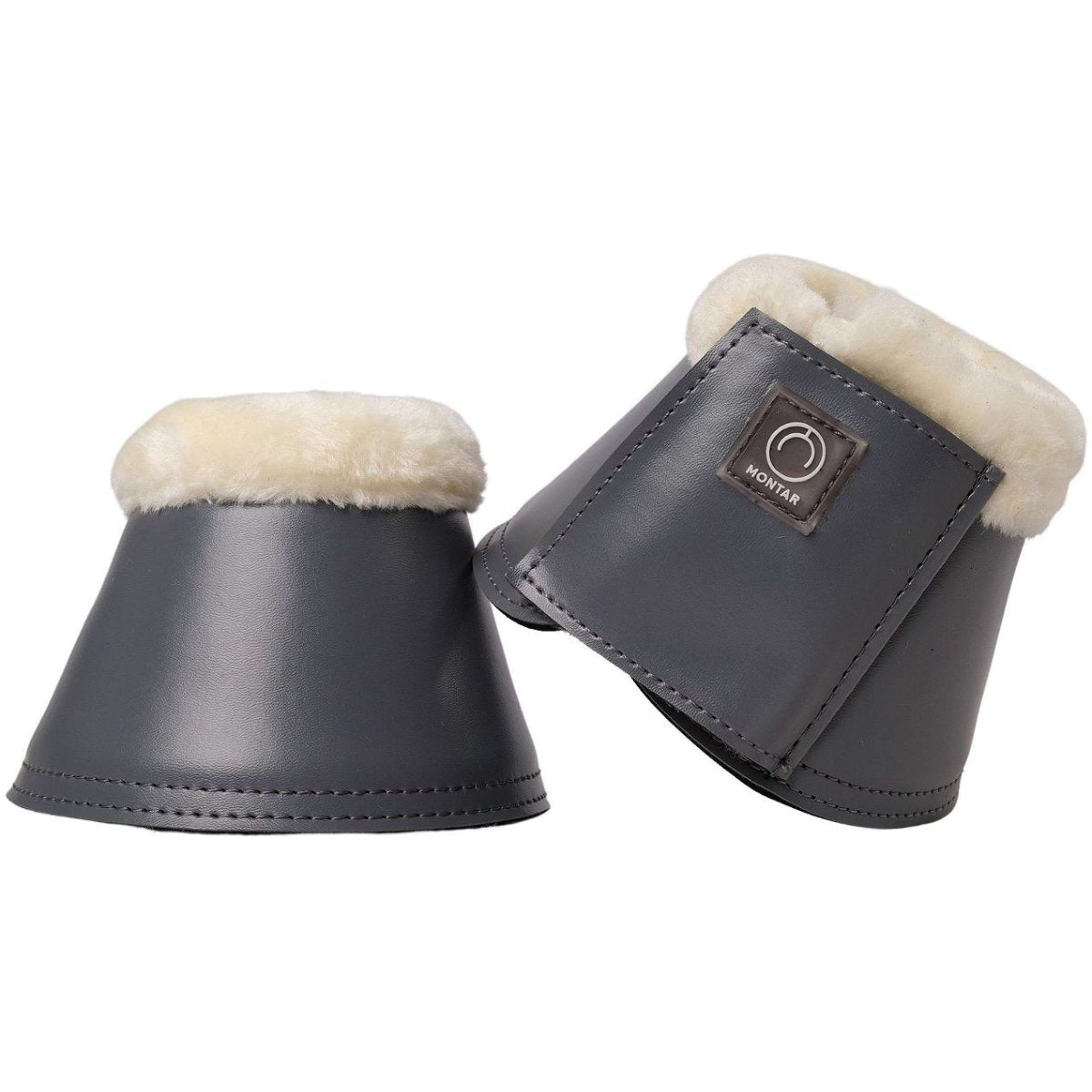 Montar Hufglocken PU Leather Grau Montar Hufglocken PU Leather Grau