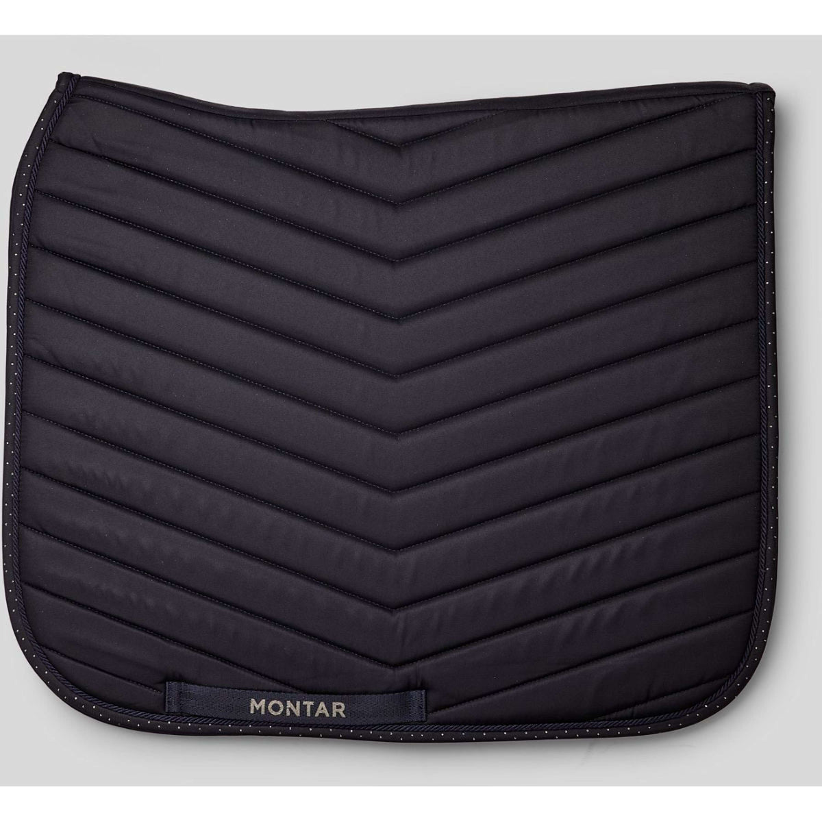 Montar Schabracke Fair Gun Metal Crystals Dressur Navy