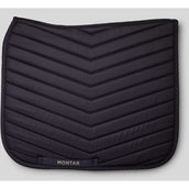 Montar Schabracke Fair Gun Metal Crystals Dressur Navy