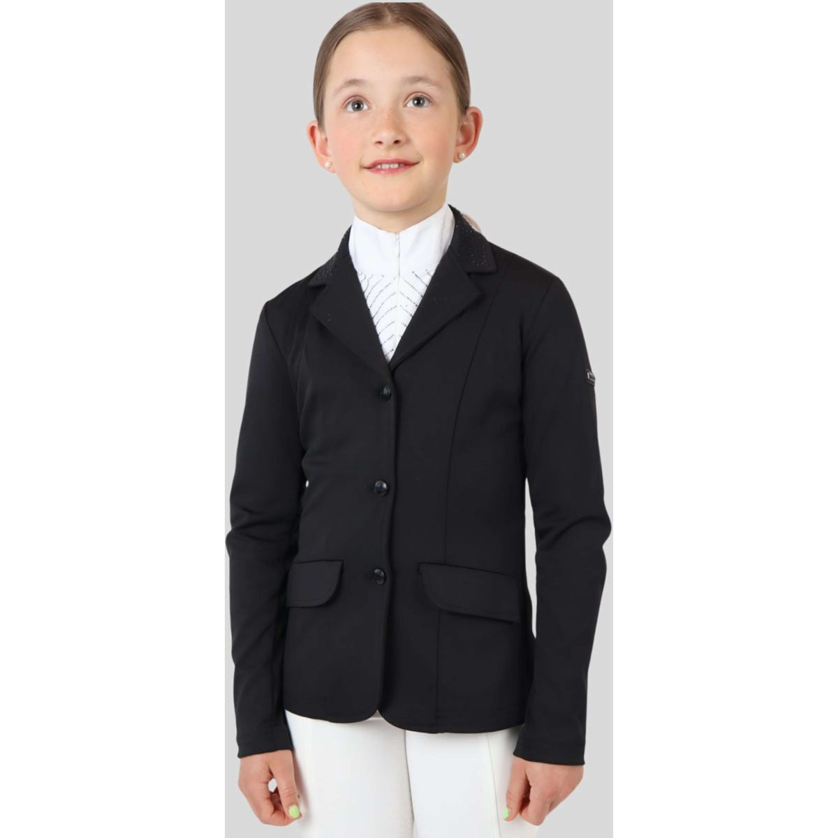 Montar Turnierjacket Crystals Junior Schwarz