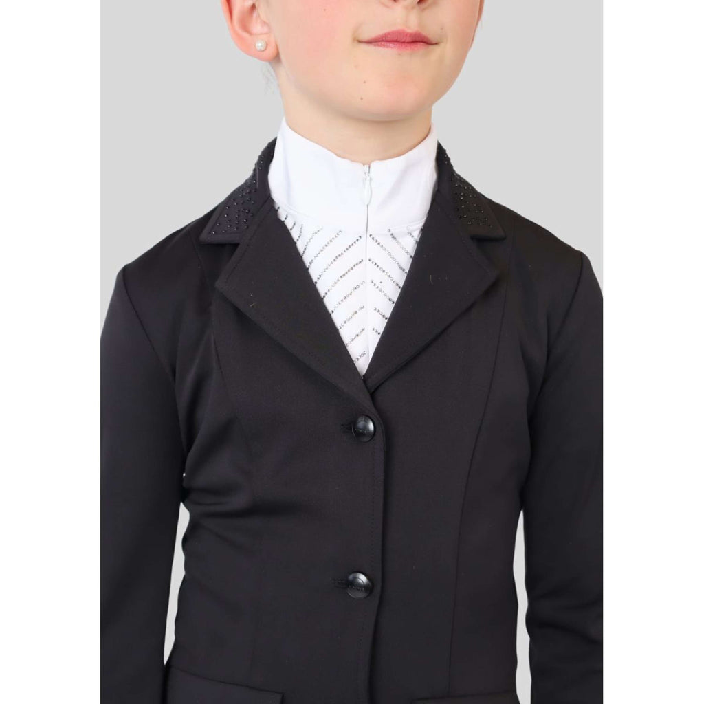 Montar Turnierjacket Crystals Junior Schwarz