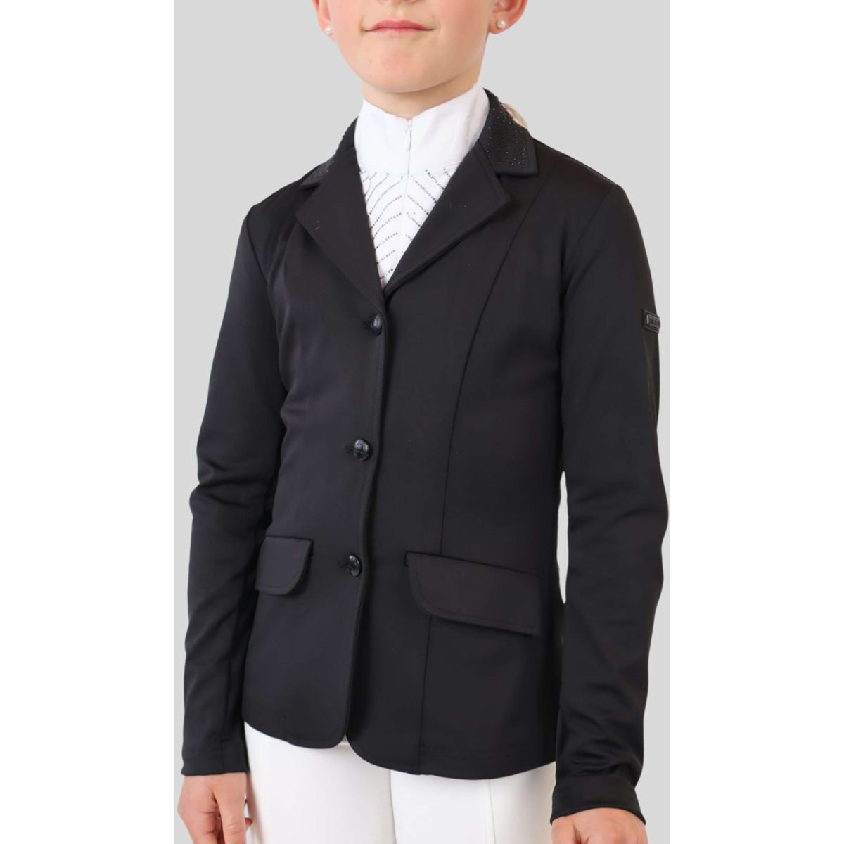 Montar Turnierjacket Crystals Junior Schwarz