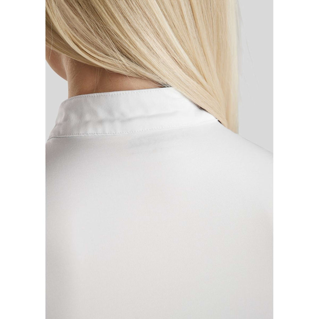 Montar Poloshirt Everly Crystal Logo Weiß