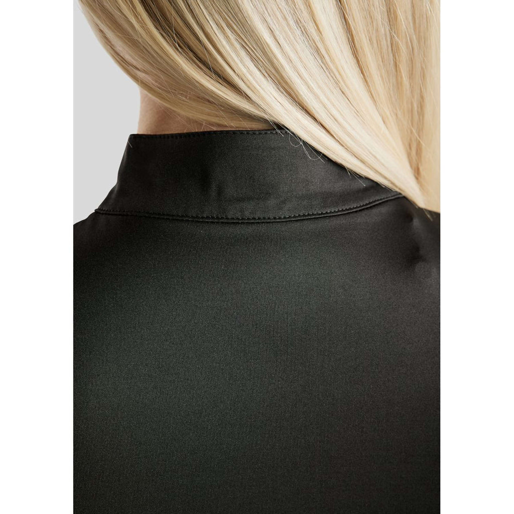 Montar Poloshirt Everly Crystal Logo Schwarz