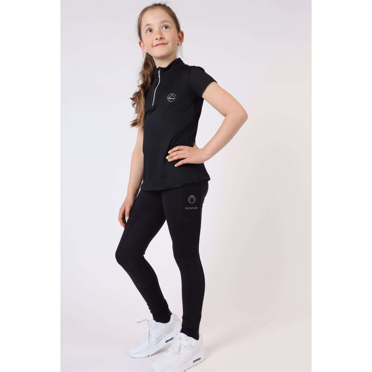 Montar T-Shirt Everly Junior Schwarz
