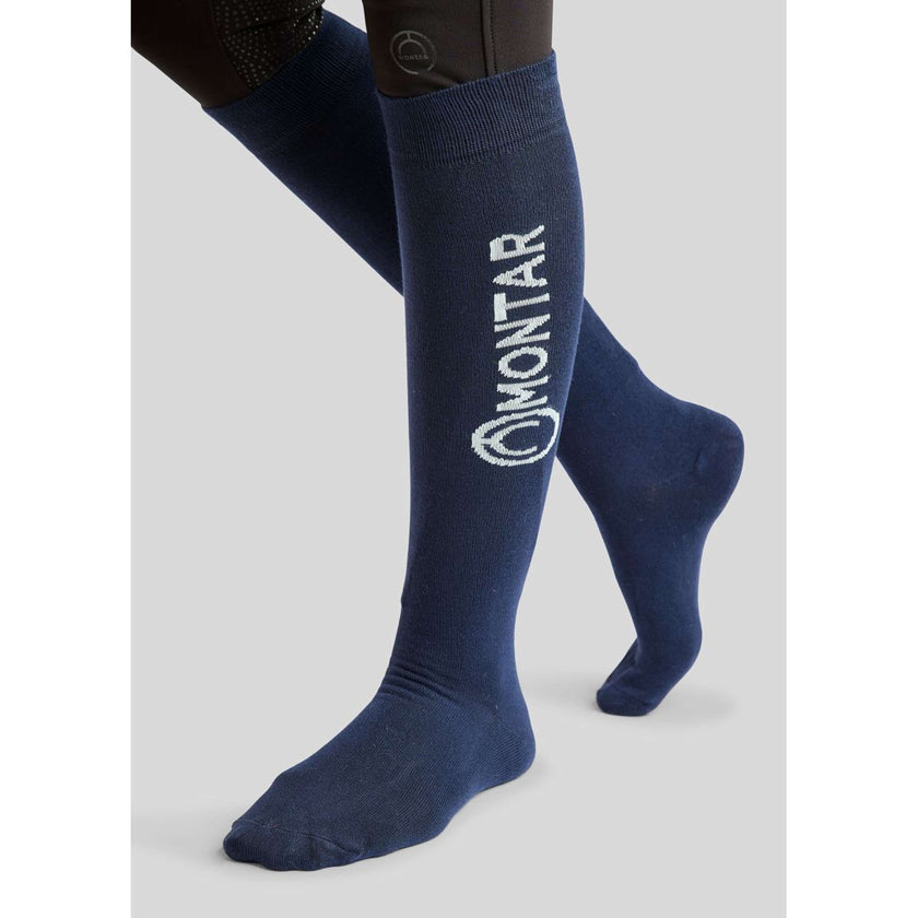 Montar Socken mit Logo Navy