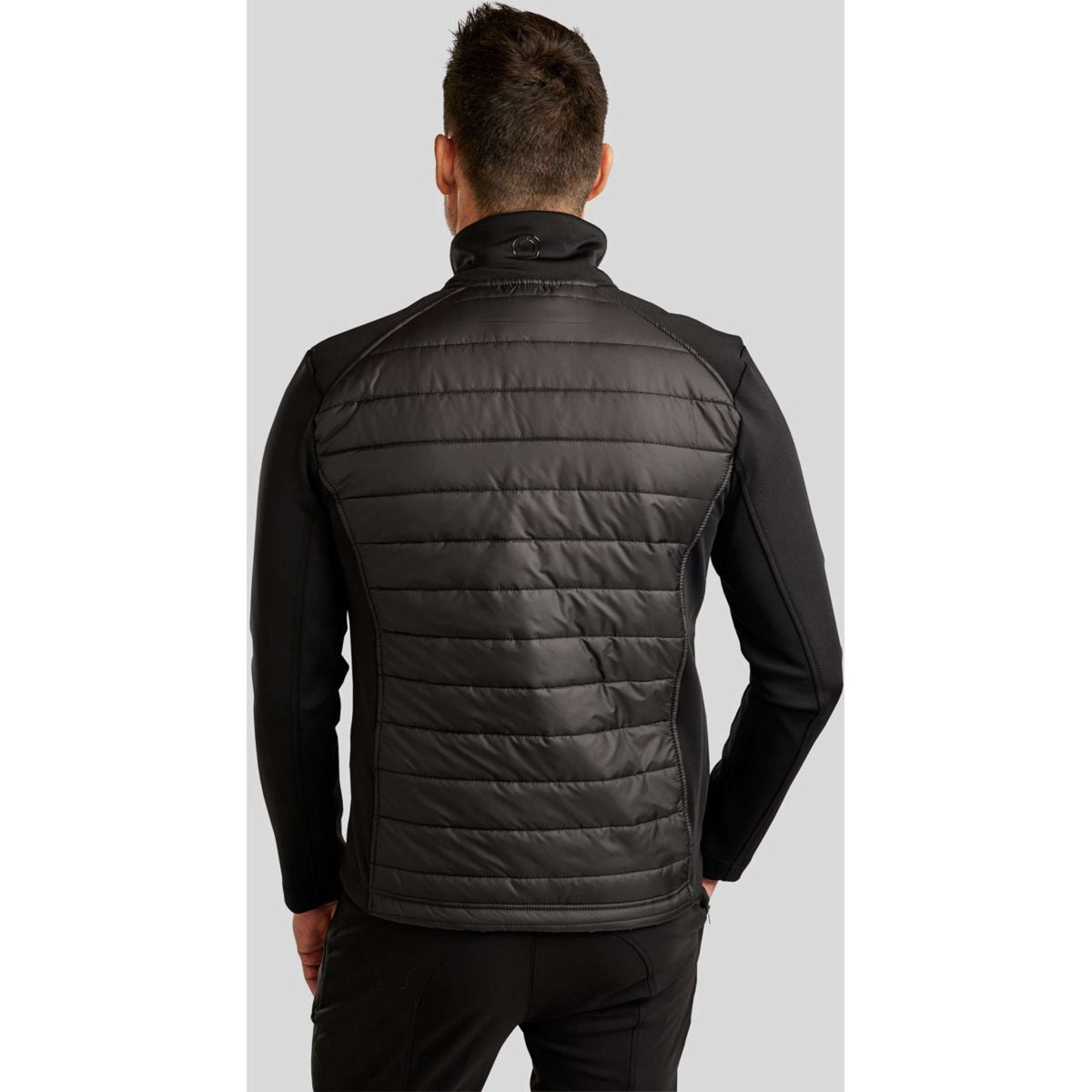 Montar Jacke Emanuel Quilt Unisex Schwarz