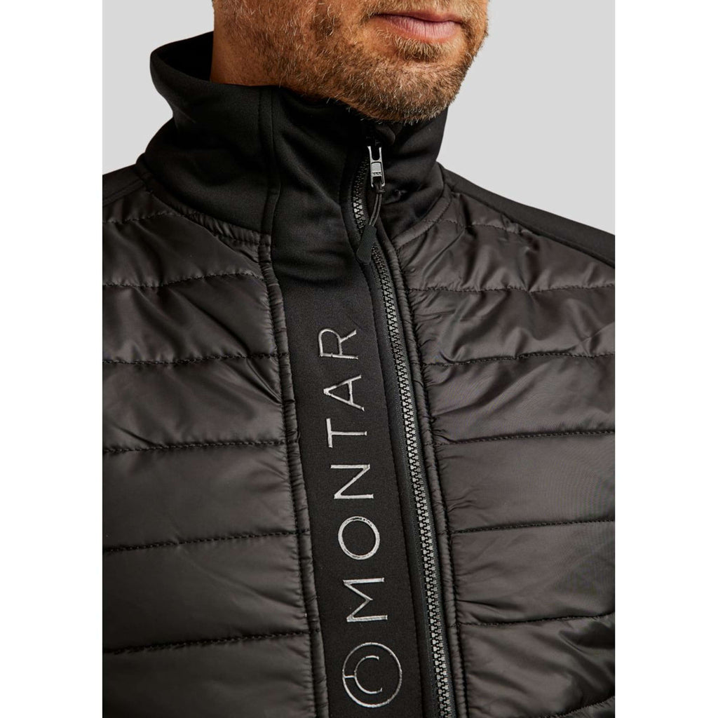 Montar Jacke Emanuel Quilt Unisex Schwarz