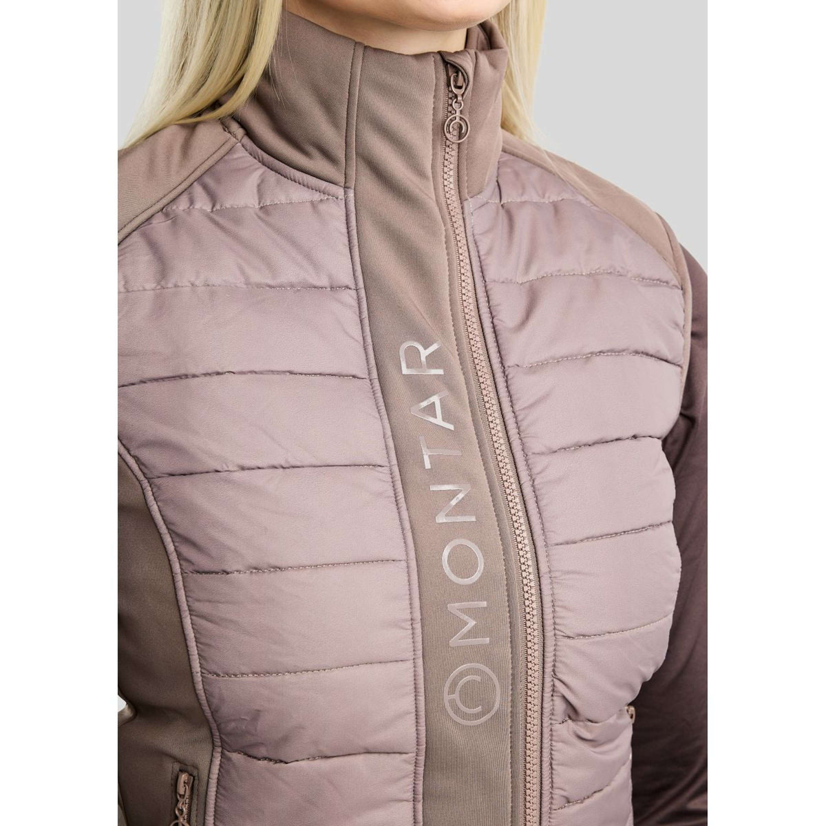Montar Weste Emma Quilt Nougat Brown