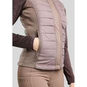 Montar Weste Emma Quilt Nougat Brown