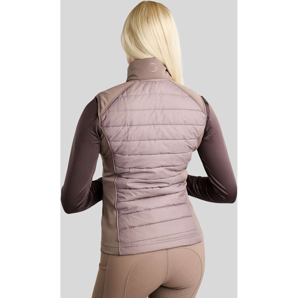 Montar Weste Emma Quilt Nougat Brown