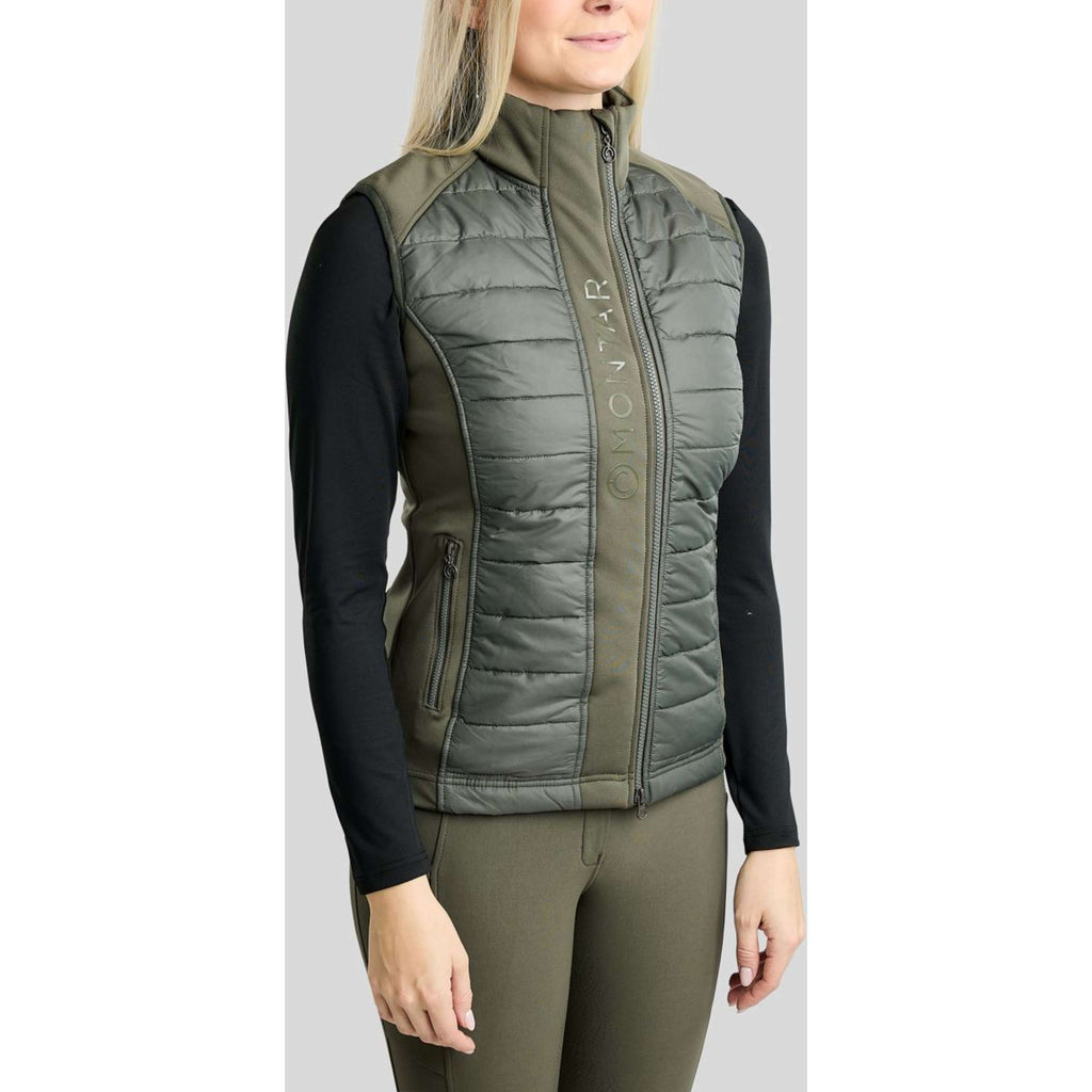 Montar Weste Emma Quilt Forest Green
