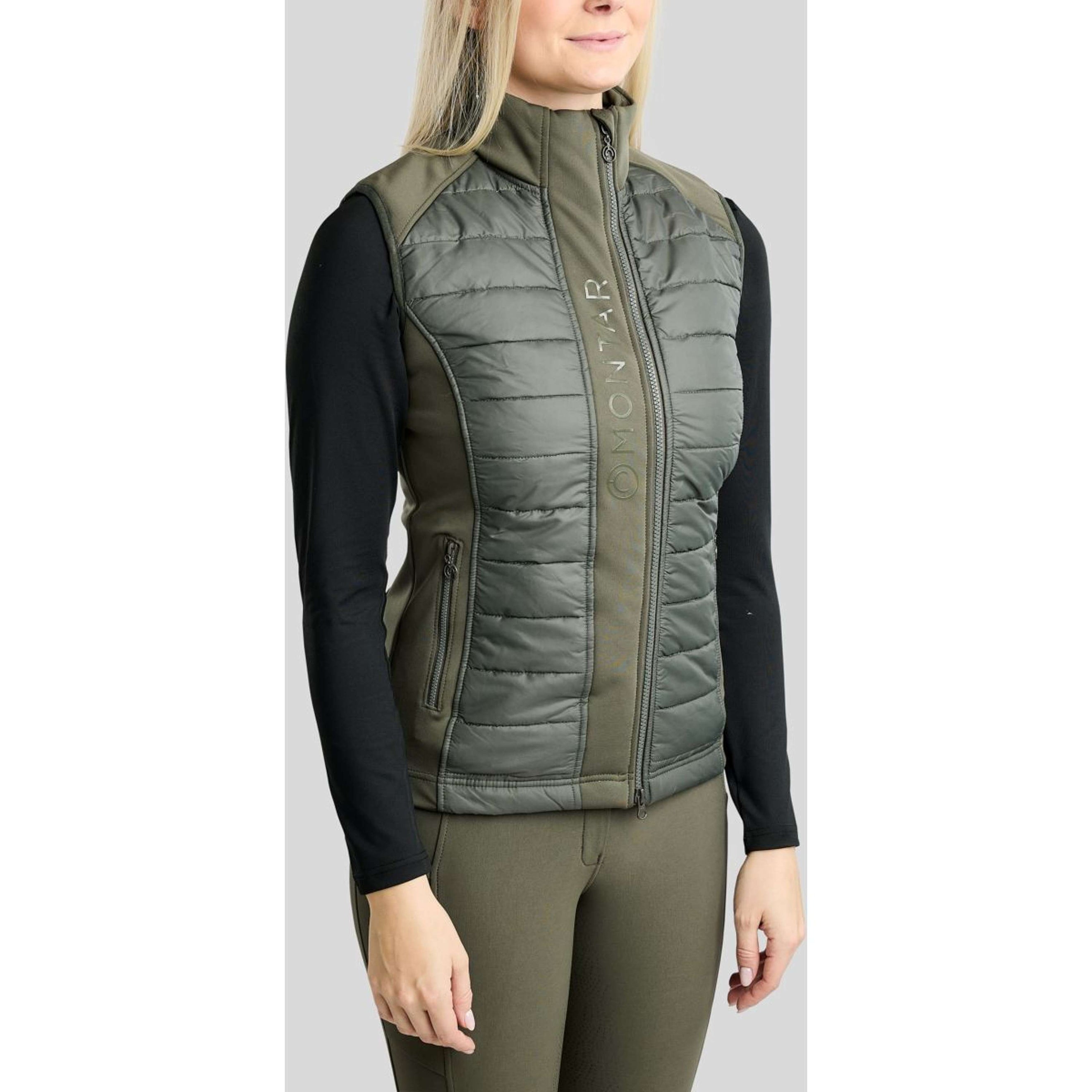 Montar Weste Emma Quilt Forest Green