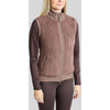 Montar Weste MoEbba Teddy Pile Golden Quartz Nougat Brown