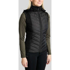 Montar Weste MoEverline Hybrid Detachable Hood Golden Quartz Crystals Schwarz