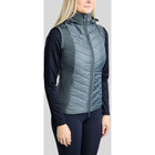 Montar Weste MoEverline Hybrid Detachable Hood Golden Quartz Crystals Dark Slate