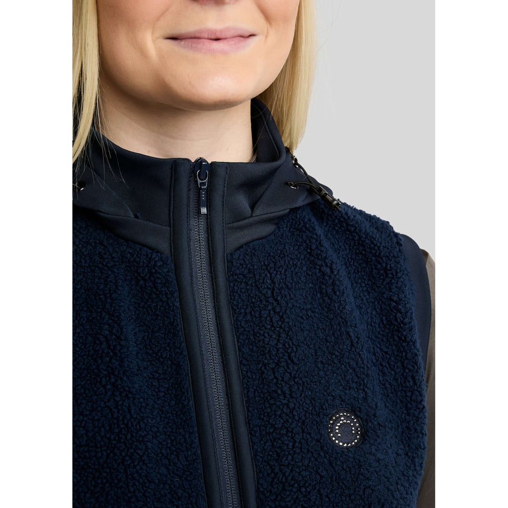 Montar Weste MoMay Teddy Navy