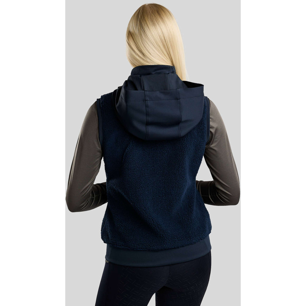 Montar Weste MoMay Teddy Navy