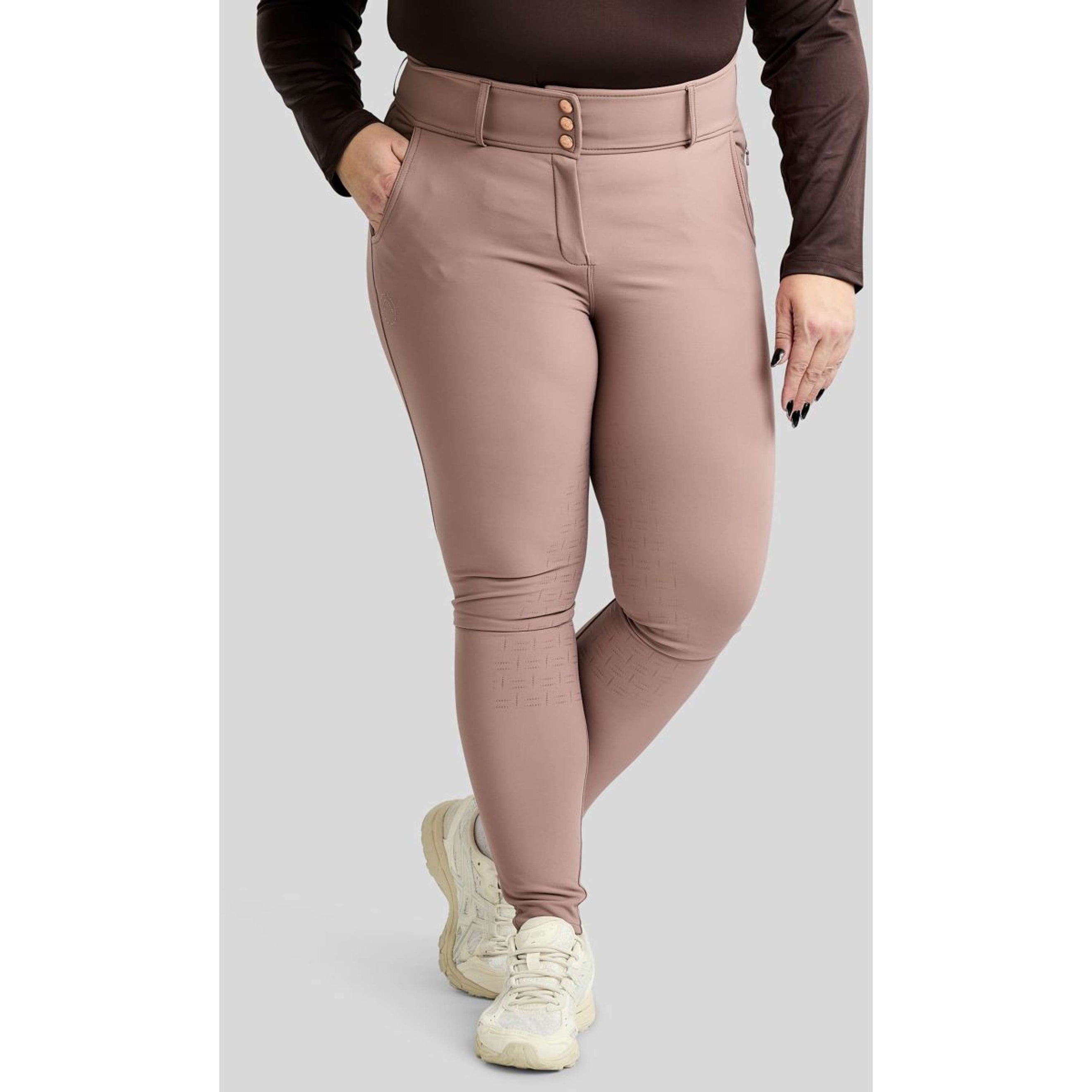 Montar Reithose Briella Curve Dusty Rose