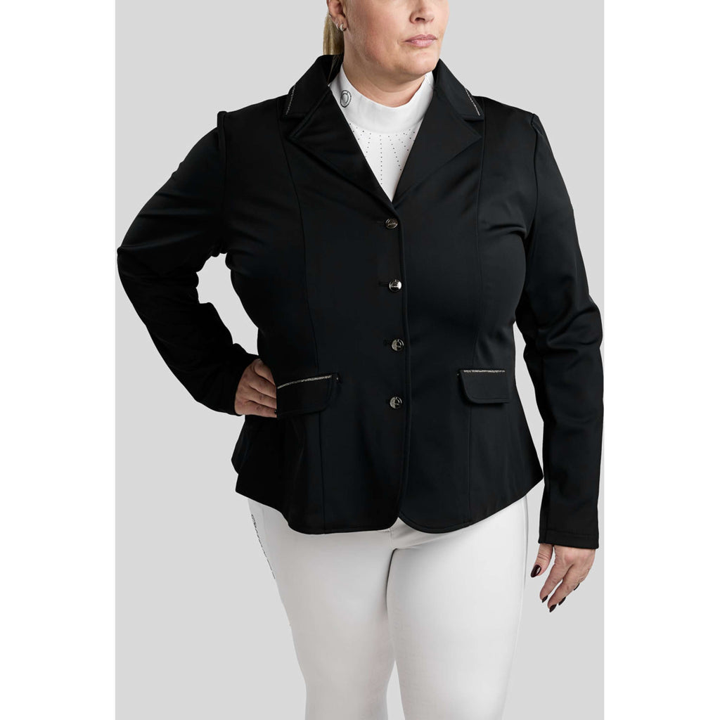 Montar Turnierjacket MoFlair Curve Crystal Schwarz